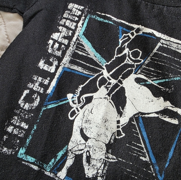 🔥5 FOR $25🔥Cinch Denim Baby TShirt Rodeo Bull 6-12M - Picture 2 of 5